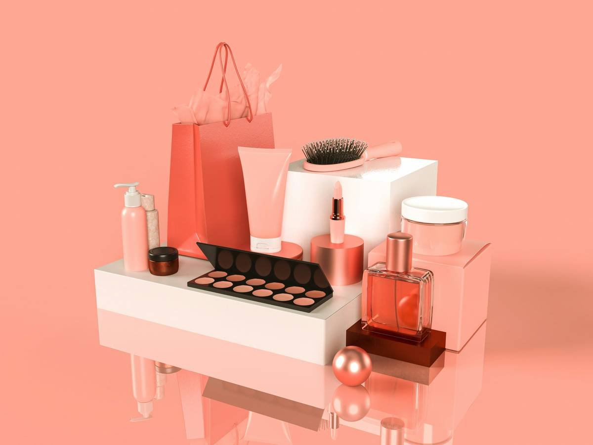 Infographic showing how heat, humidity, and light degrade makeup products over time